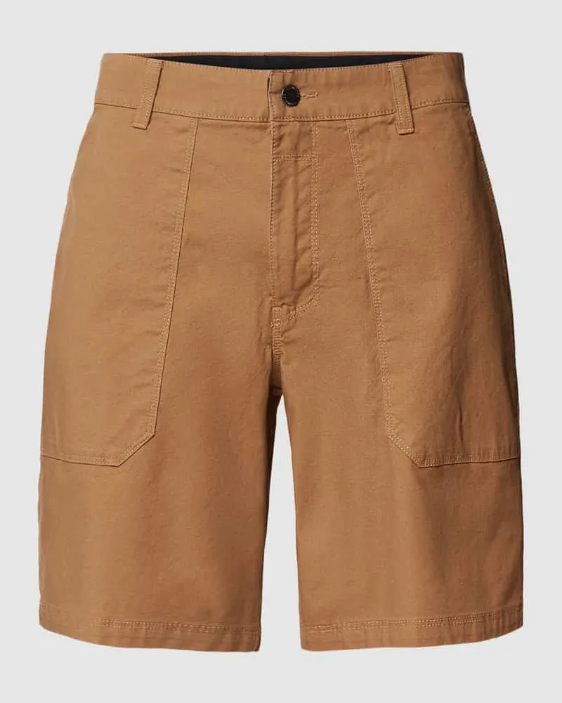 Columbia Sportswear Company Straight Leg Bermudas in unifarbenem Design Sand