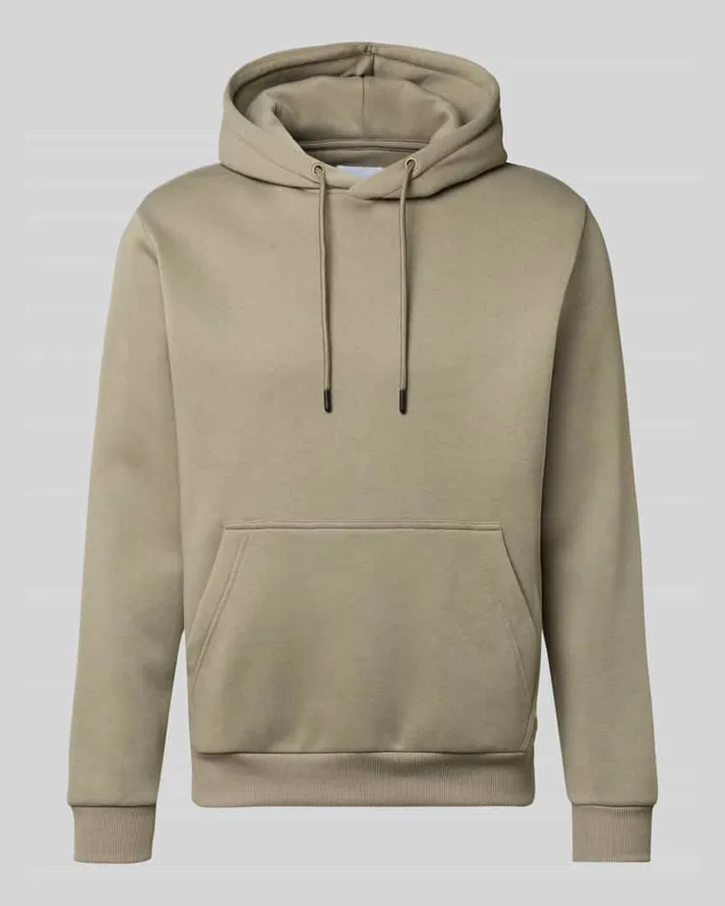 Jack & Jones Hoodie mit Kapuze Modell 'BRADLEY Oliv