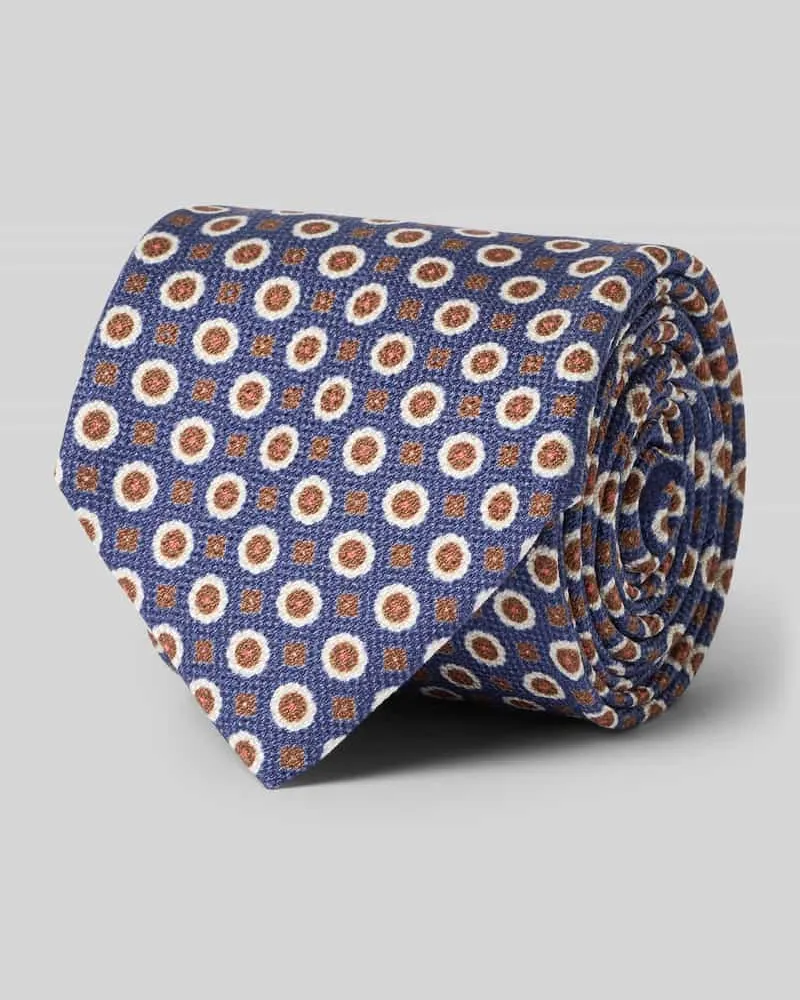 Altea Krawatte mit Label-Detail Modell 'Isonzo Marine