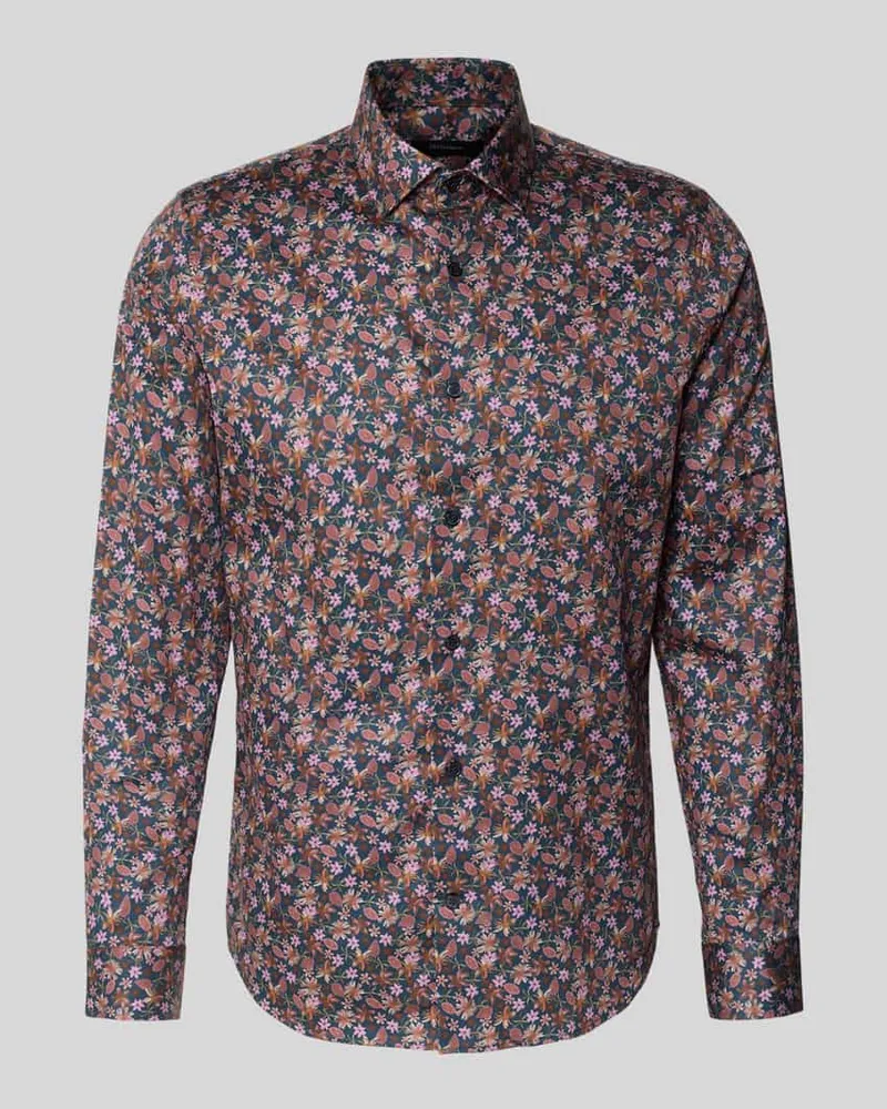 Matinique Regular Fit Freizeithemd mit Kentkragen Modell 'trostol Rot