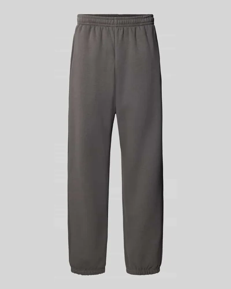 Urban Classics Straight Fit Sweatpants aus Baumwoll-Mix mit Eingrifftaschen Anthrazit