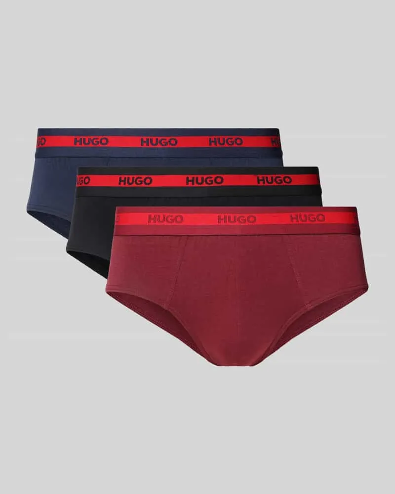 HUGO BOSS Slip mit Label-Bund im 3er-Pack 