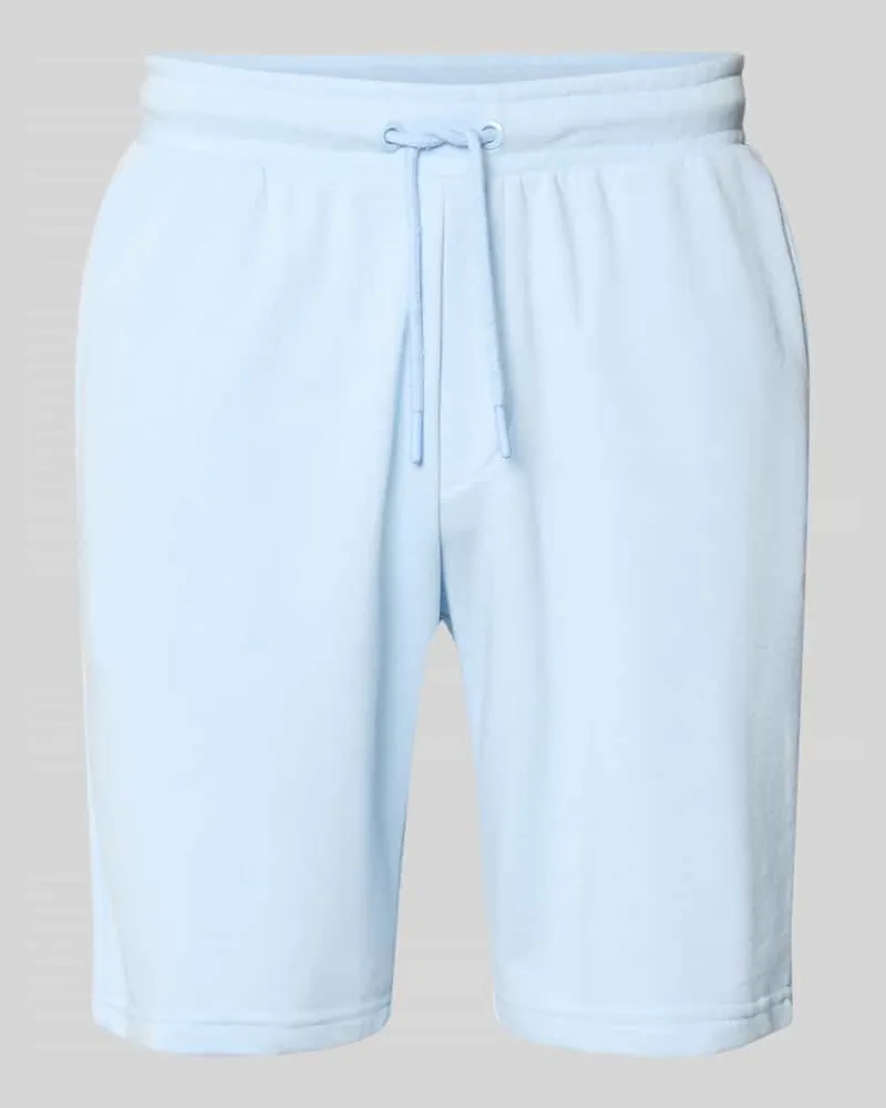 Blend Sweatshorts mit elastischem Bund Modell 'KARLOS Hellblau