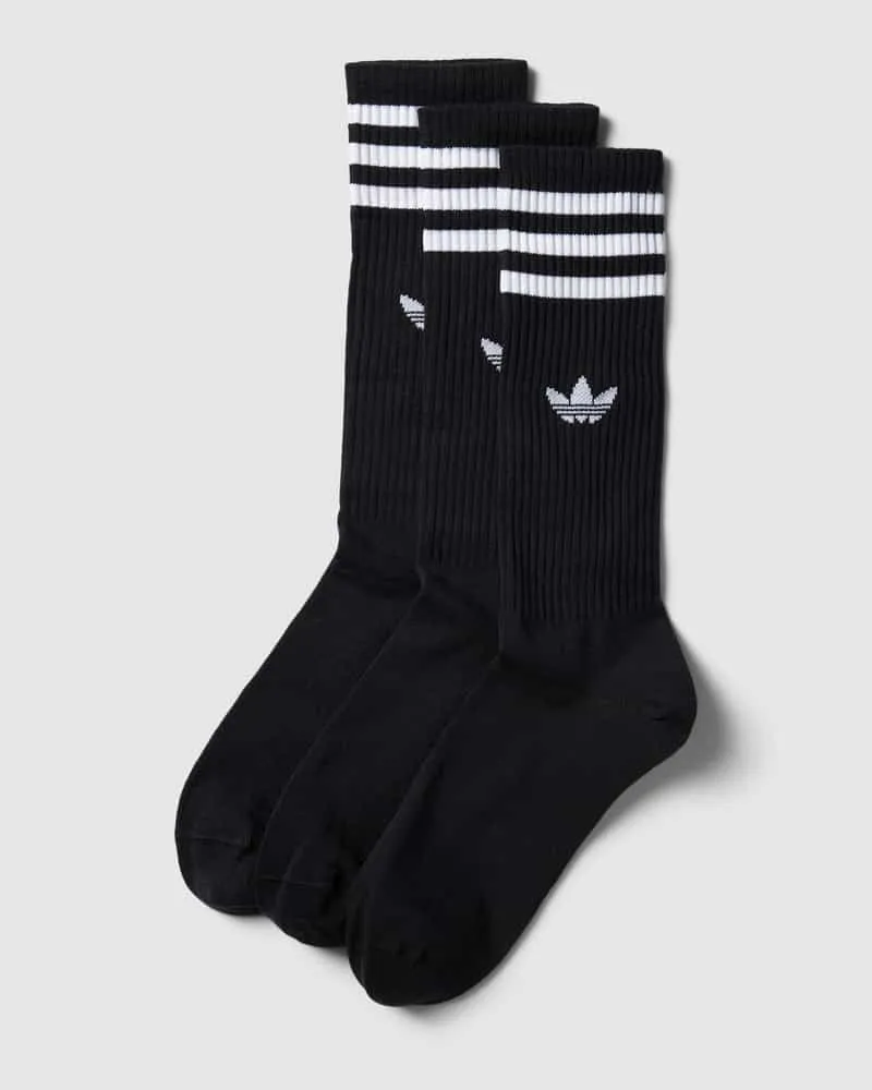 adidas Socken mit Label-Detail im 3er-Pack Black