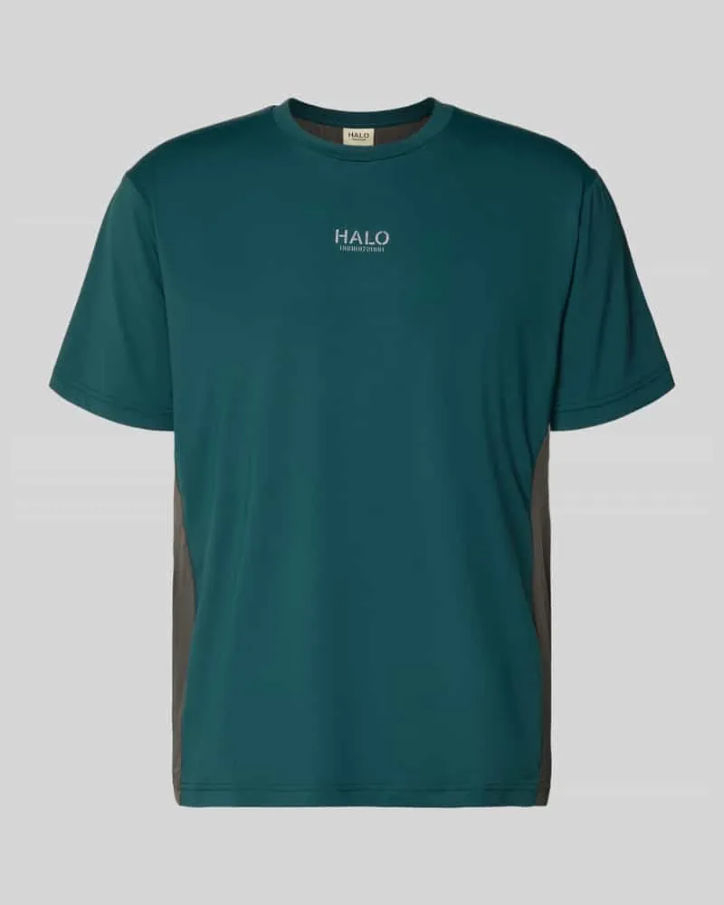 HALO T-Shirt mit Logo Modell 'DIVISION Dunkelgruen
