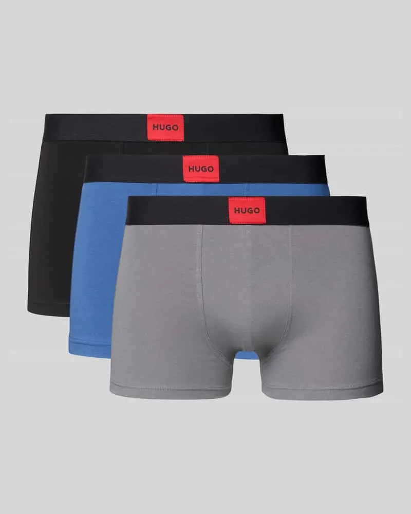HUGO BOSS Trunks mit elastischem Bund im 3er-Pack 