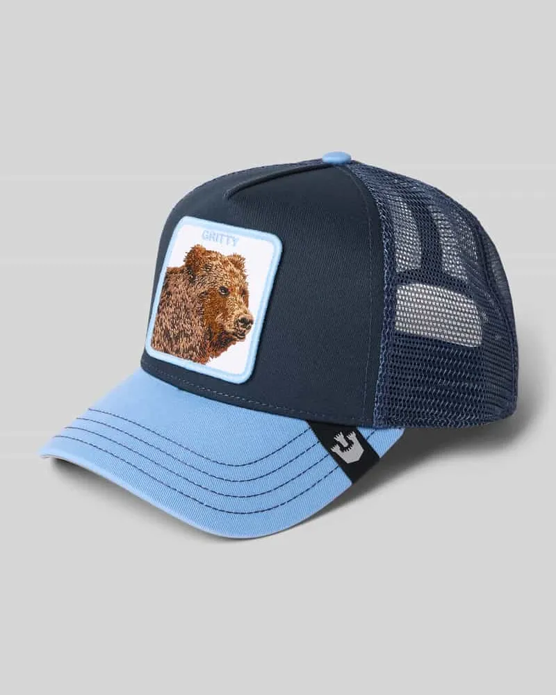 Goorin Bros. Trucker Cap mit Motiv-Patch Modell 'The Gritty Bear 