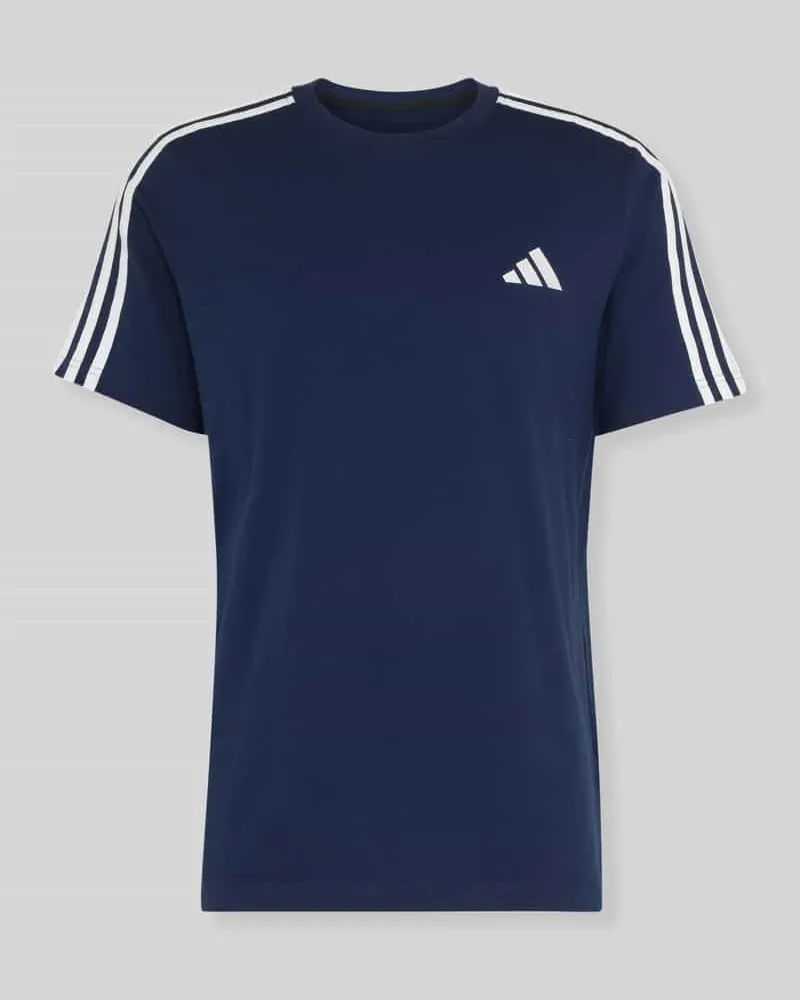 adidas Regular Fit T-Shirt aus reiner Baumwolle Dunkelblau