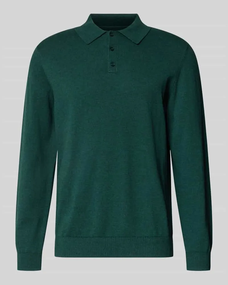 McNeal Regular Fit Strickpullover aus Baumwoll-Mix mit Kaschmir-Anteil Neon