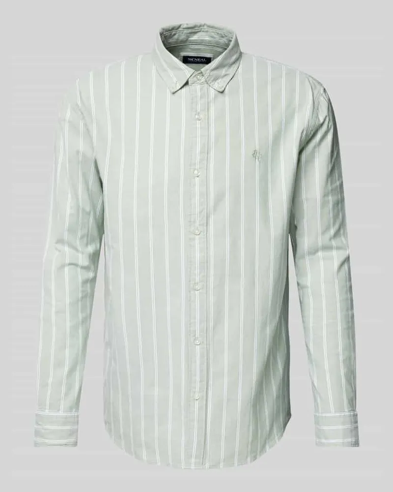 McNeal Regular Fit Freizeithemd mit Button-Down-Kragen 