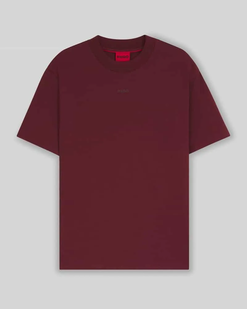 HUGO BOSS Relaxed Fit T-Shirt aus reiner Baumwolle Modell 'DAPOLINO 