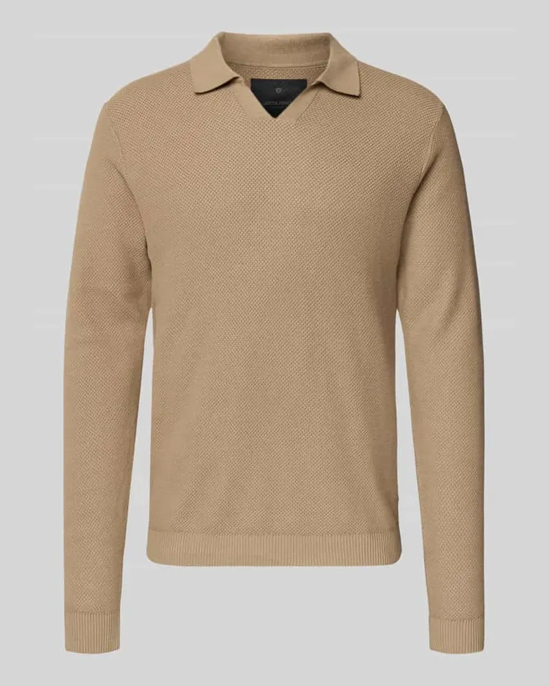 Jack & Jones Strickpullover mit gerippten Abschlüssen Modell 'EASTON 
