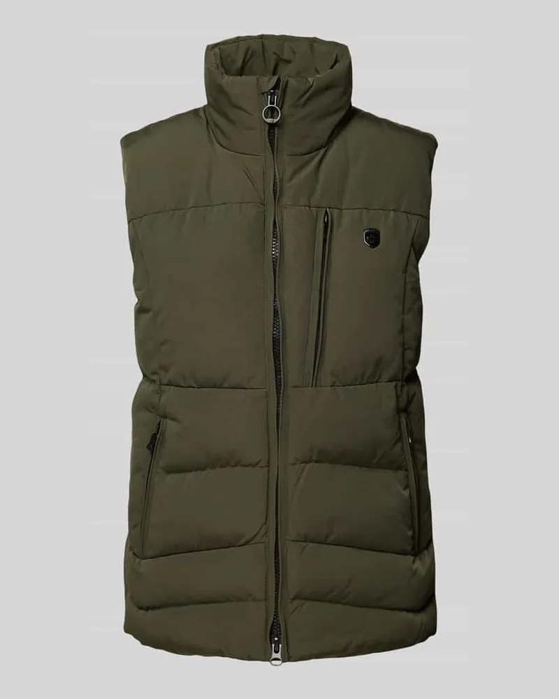 Wellensteyn Regular Fit Steppweste mit Label-Applikation Modell 'NORDSEE-WESTE 