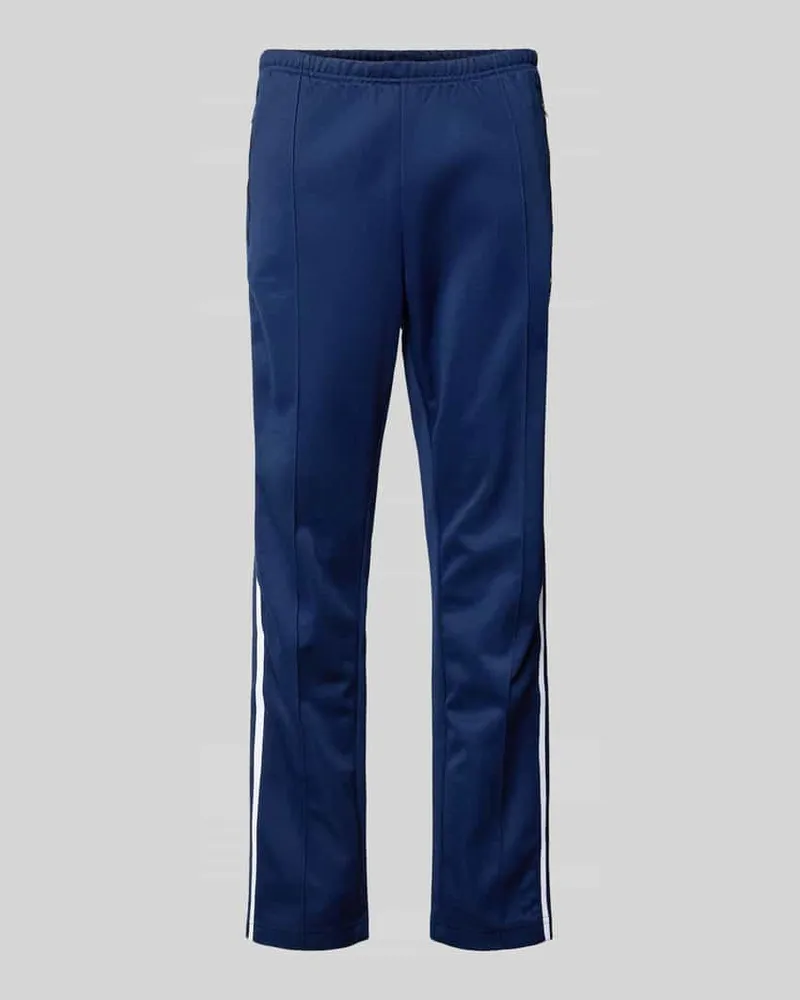 adidas Regular Fit Sweatpants mit elastischem Bund Marine