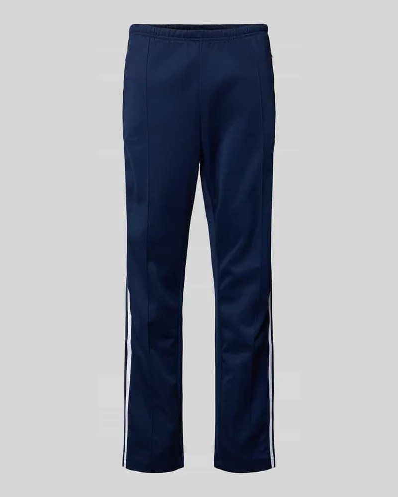 adidas Regular Fit Sweatpants mit elastischem Bund Marine