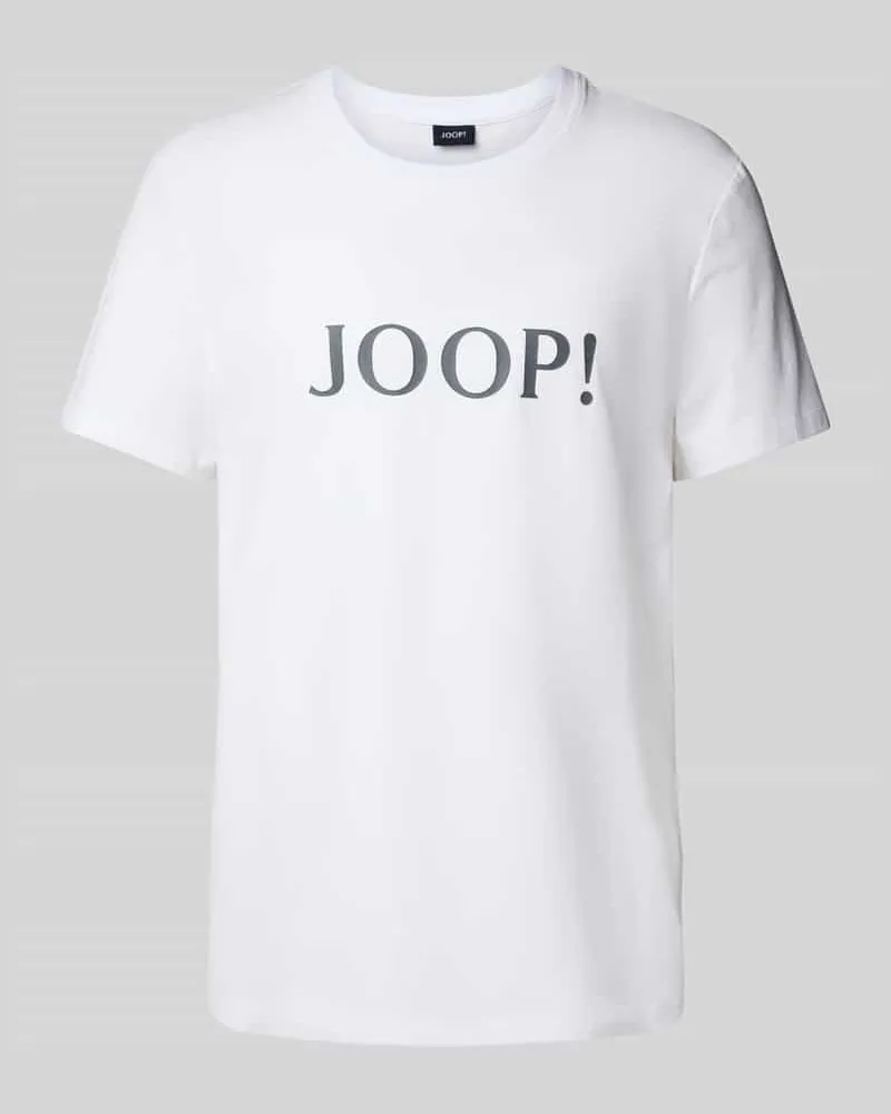 JOOP! T-Shirt mit Logo-Print und Rundhalsausschnitt 