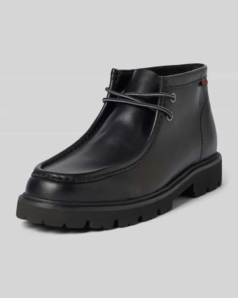 Clarks Boots aus Leder Modell 'Cleyhill Top Black