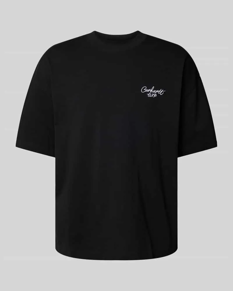 Carhartt WIP T-Shirt mit geripptem Rundhalsausschnitt 