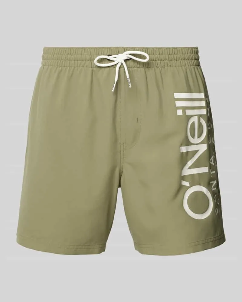 O´Neill Relaxed Fit Badeshorts mit Label-Print Modell 'ORIGINAL CALI 