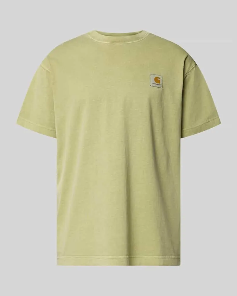 Carhartt WIP T-Shirt mit Label-Detail Modell 'Nelson Gruen