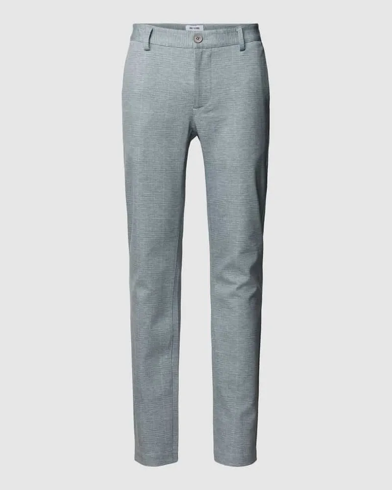 Only & Sons Slim Fit Stoffhose mit Glencheck-Muster Modell 'MARK 
