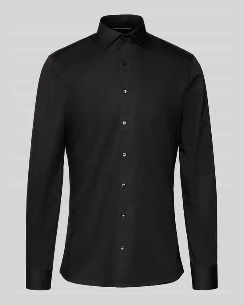 Olymp Super Slim Fit Businesshemd mit Kentkragen 