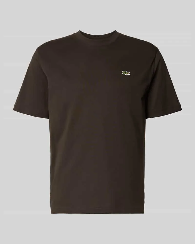 Lacoste Regular Fit T-Shirt aus reiner Baumwolle 