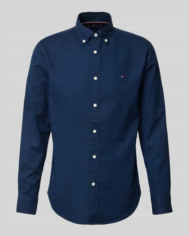 Tommy Hilfiger Slim Fit Freizeithemd aus reiner Baumwolle 