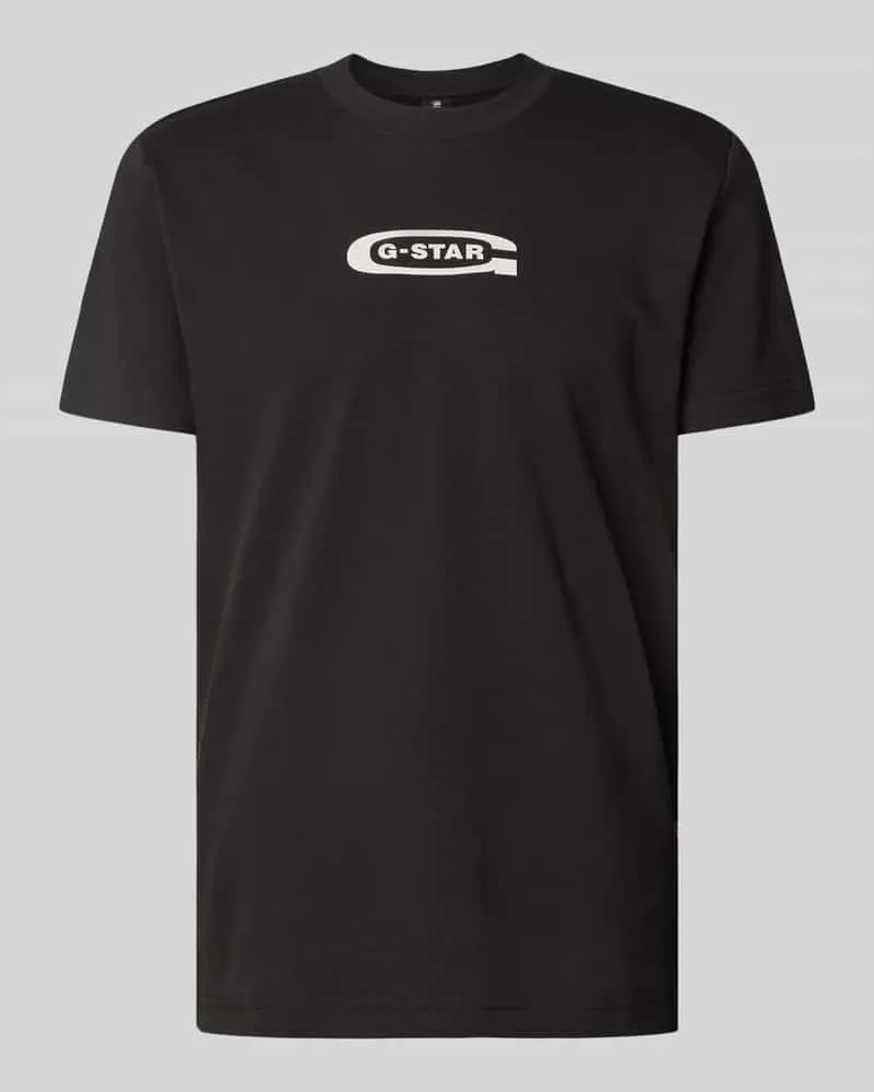 G-STAR RAW T-Shirt mit Label-Print 