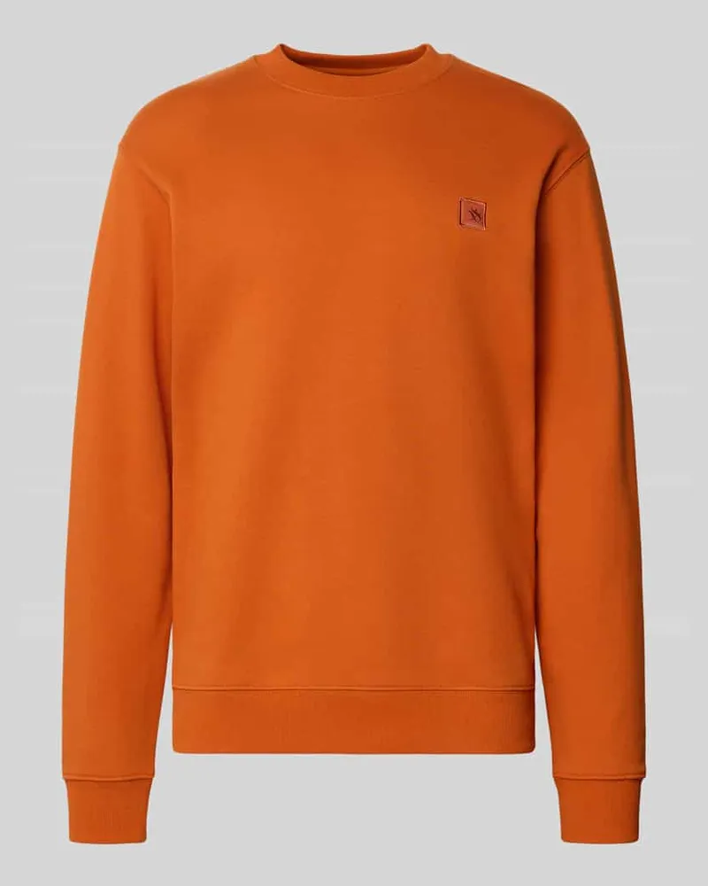 Scotch&Soda Sweatshirt mit Label-Detail 