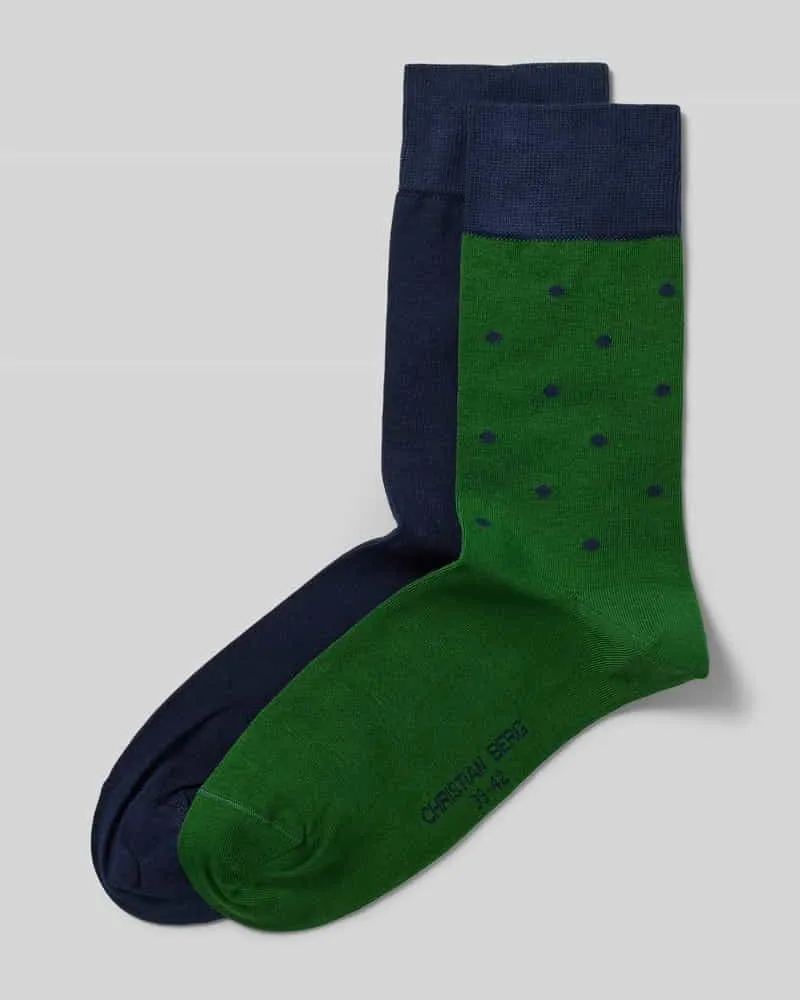 Christian Berg Socken mit Label-Detail 