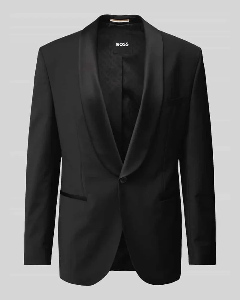 HUGO BOSS Tailliertes Sakko aus Schurwoll-Mix Modell 'Jasper 