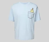 Loose Fit T-Shirt mit Rundhalsausschnitt