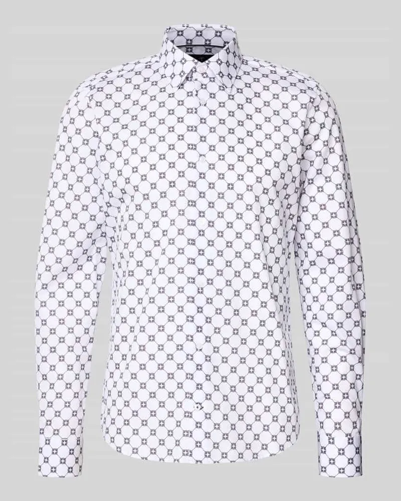 JOOP! Slim Fit Business-Hemd mit Kentkragen Modell 'Pierce 
