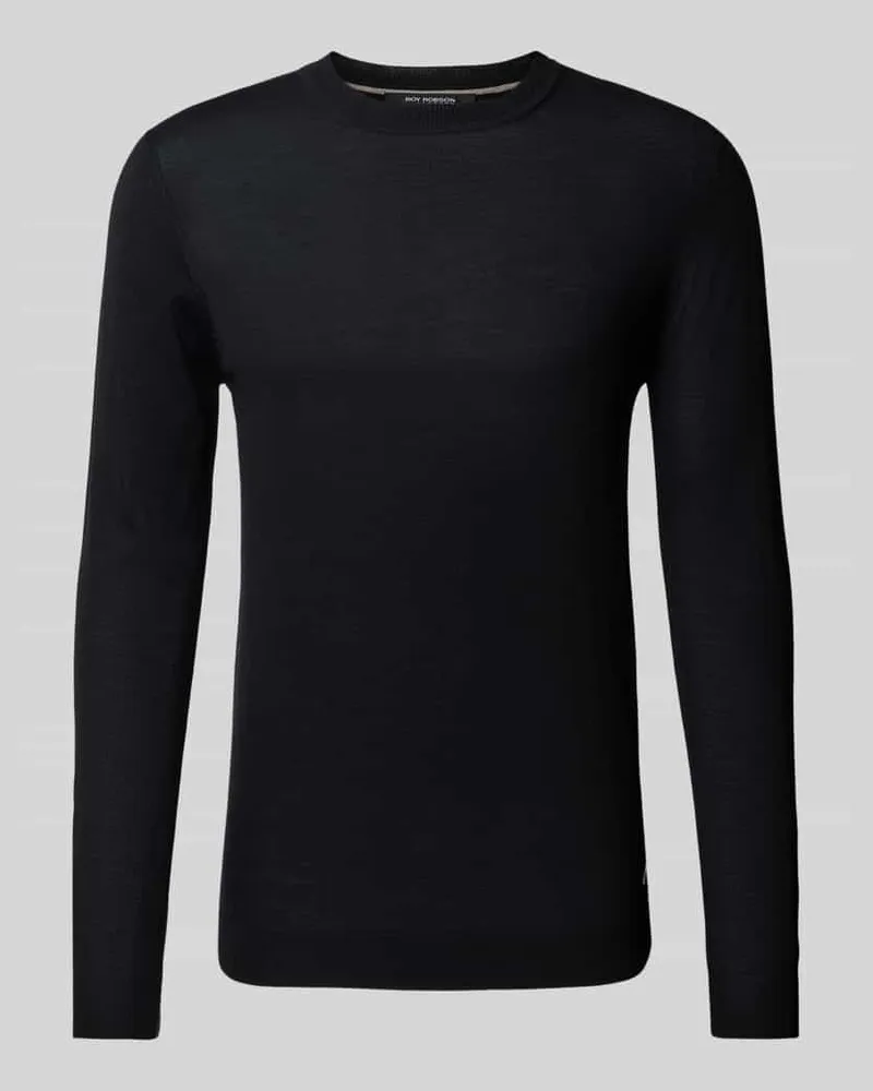 Roy Robson Strickpullover mit Rundhalsausschnitt 