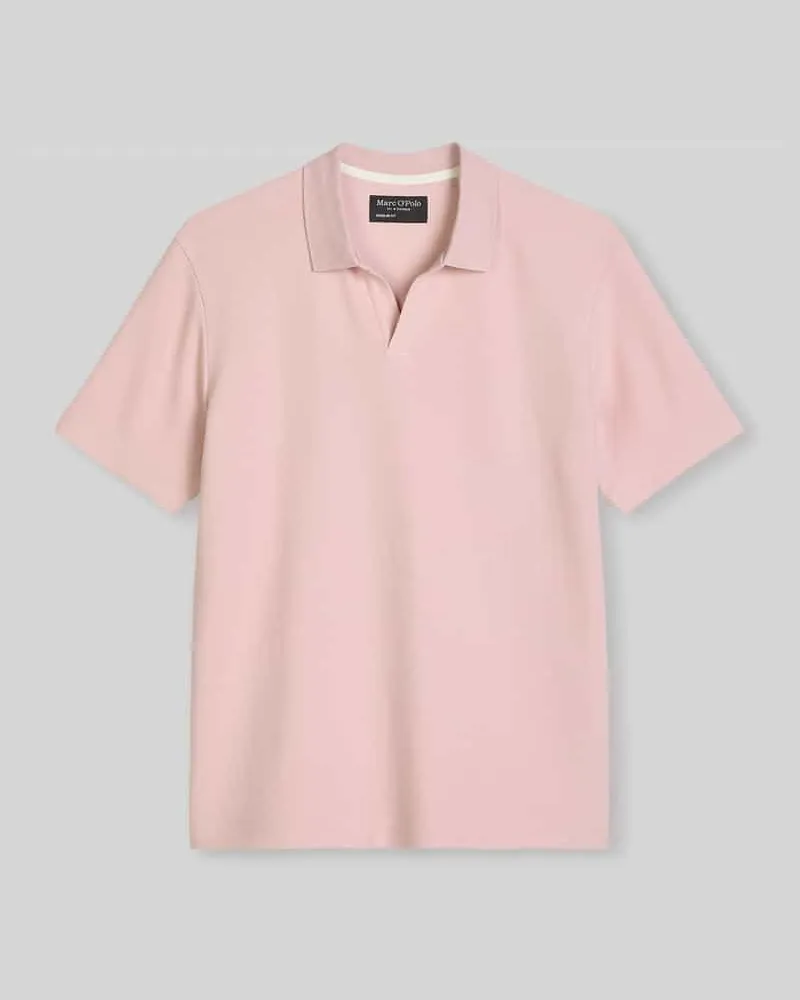 Marc O'Polo Regular Fit Poloshirt aus reiner Baumwolle Rose