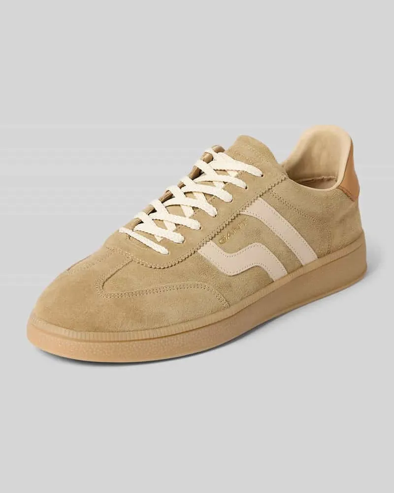 Gant Sneaker aus echtem Leder Modell 'Cuzmo Beige