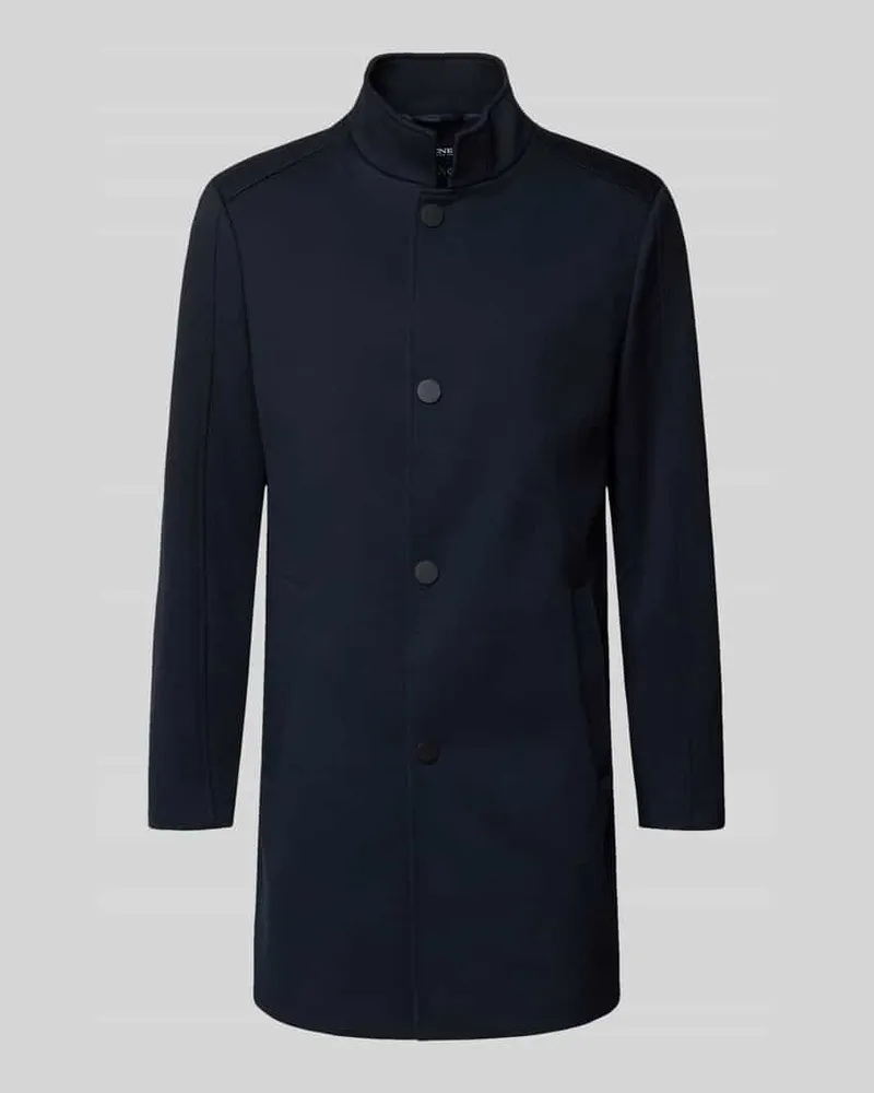 McNeal Mantel mit Stehkragen Dunkelblau