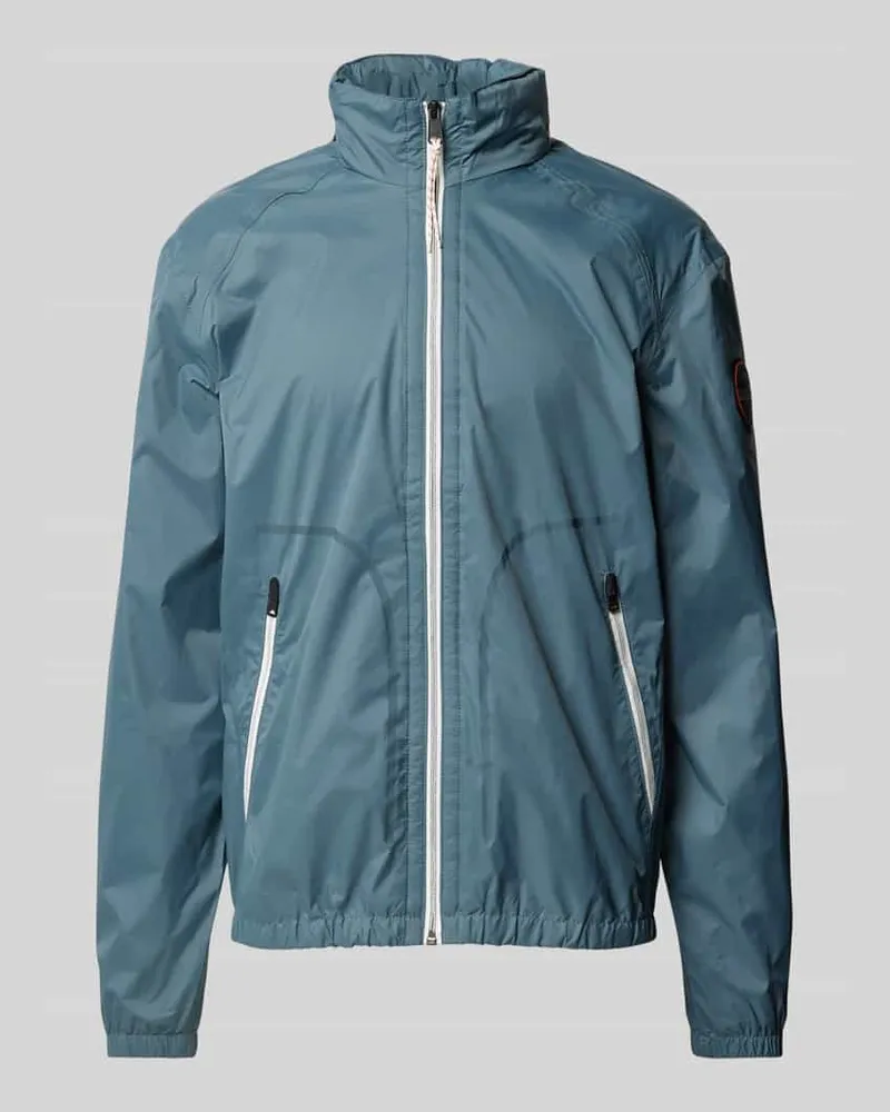 Napapijri Jacke mit Reißverschlusstaschen Modell 'CLOUDY Eisblau