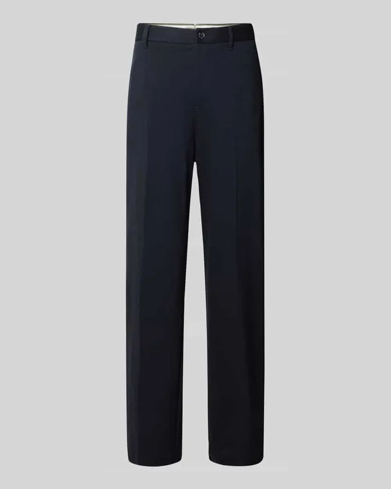 Marc O'Polo Wide Leg Chino aus Viskose-Mix Modell 'MOSSBO' - × DFB Travel Collection 