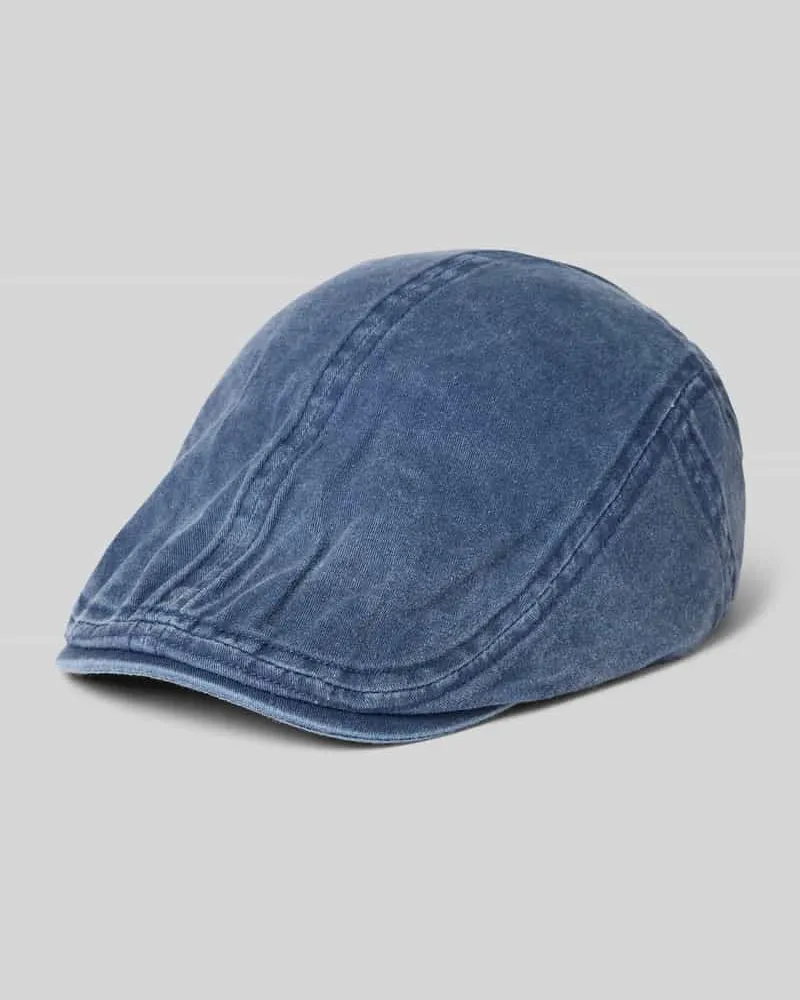 Müller Headwear Schiebermütze mit elastischem Einsatz Jeansblau
