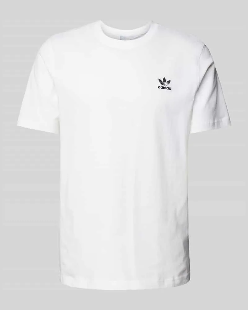 adidas T-Shirt mit Label-Stitching 