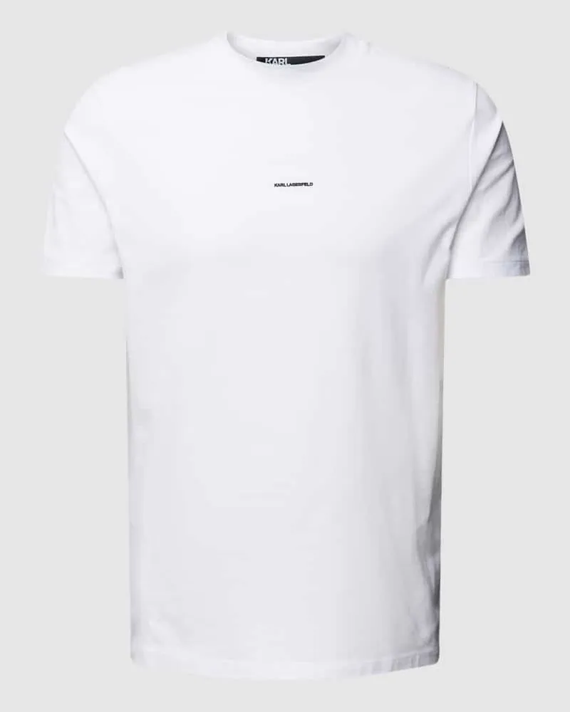 Karl Lagerfeld T-Shirt mit Label-Print 