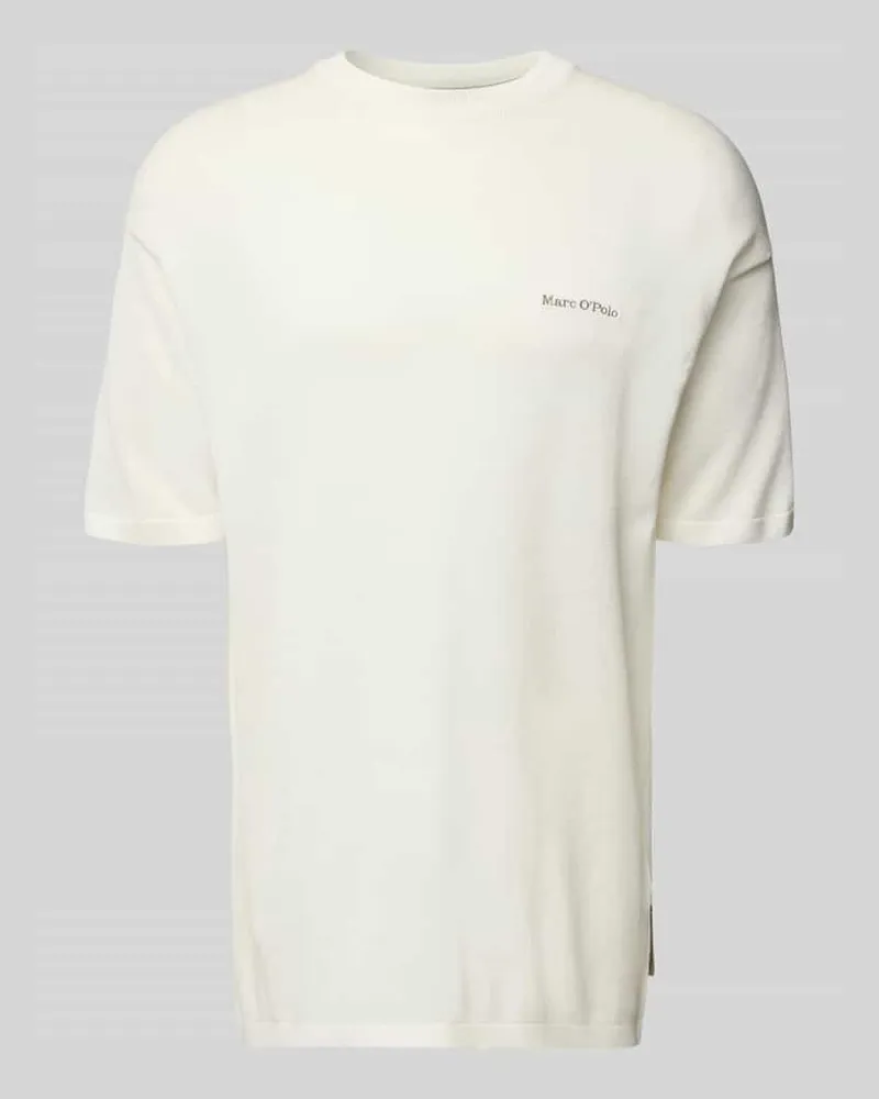 Marc O'Polo Regular Fit T-Shirt aus reiner Baumwolle  × DFB Travel Collection Offwhite