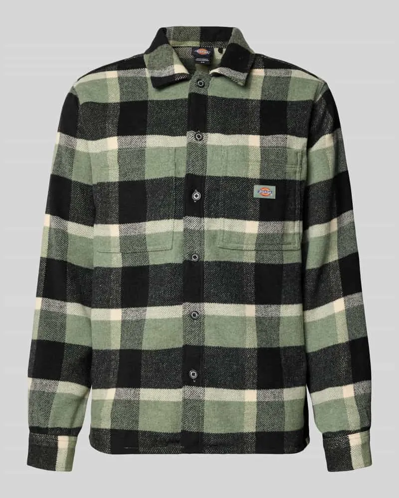 Dickies Regular Fit Freizeithemd mit Brusttaschen und Label-Detail 