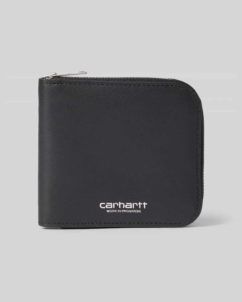 Carhartt WIP Portemonnnaie aus echtem Leder Black