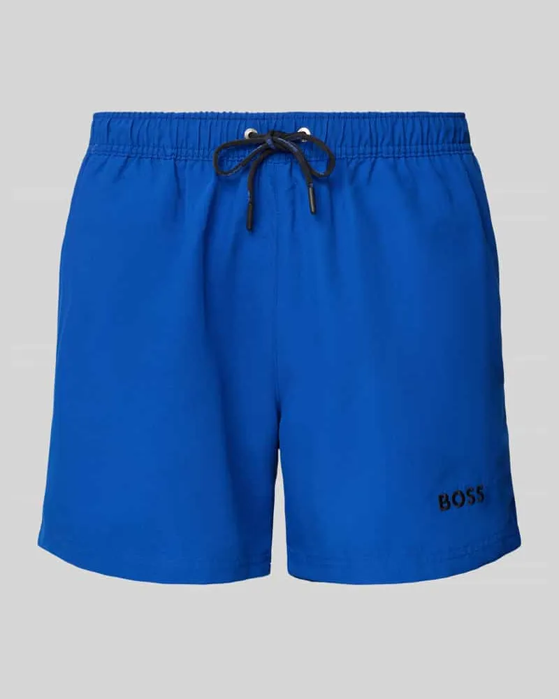 HUGO BOSS Badehose mit elastischem Bund Modell 'Dogfish Royal