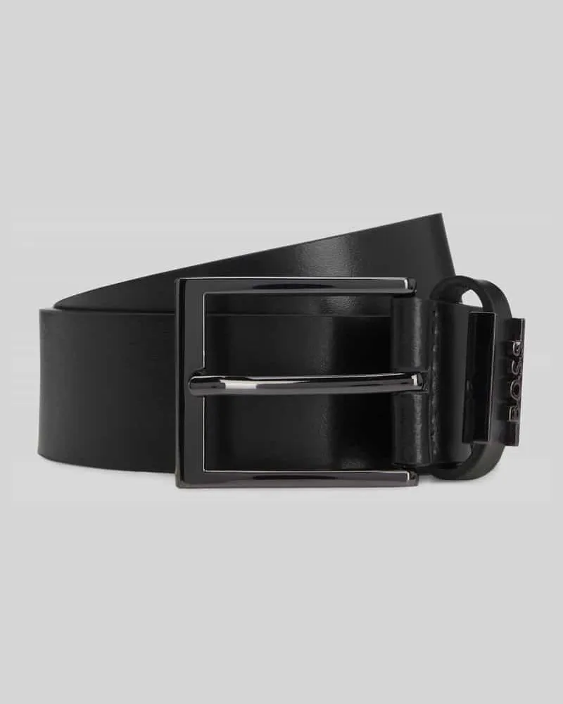 HUGO BOSS Gürtel aus echtem Leder Modell 'COLE-ANT Black