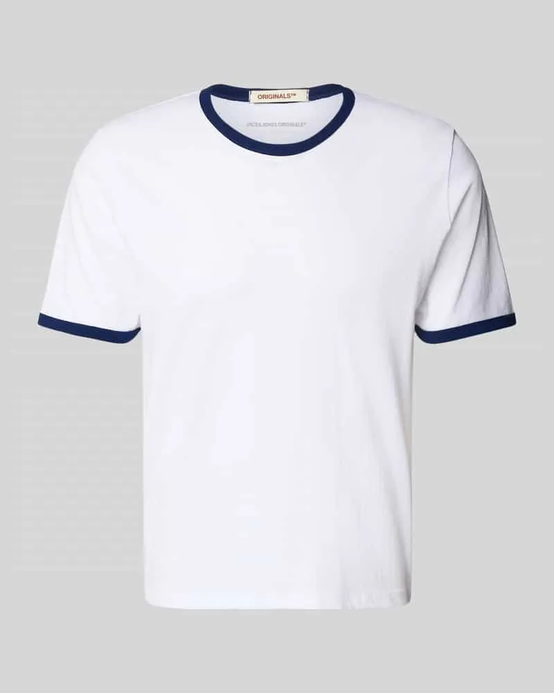 Jack & Jones T-Shirt mit Rundhalsausschnitt Modell 'FORMENTERA 