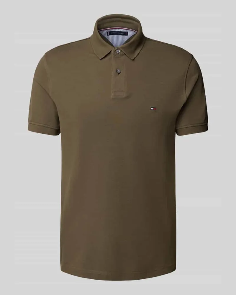 Tommy Hilfiger Regular Fit Poloshirt aus Baumwoll-Elasthan-Mix 